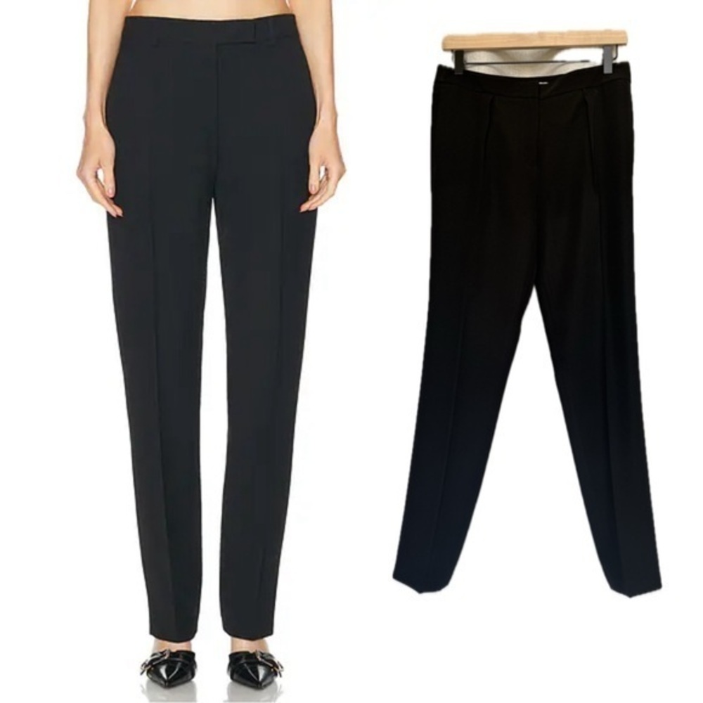Alexander Wang Soft Cropped Black Ankle Pants XS (2)